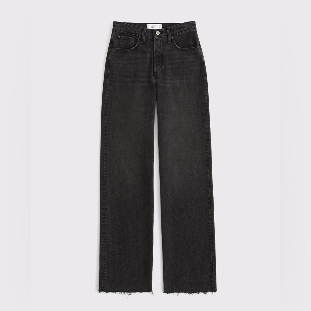 Abercrombie & Fitch High Rise 90’s Relaxed Jean Size 27 Short - Picture 8 of 16